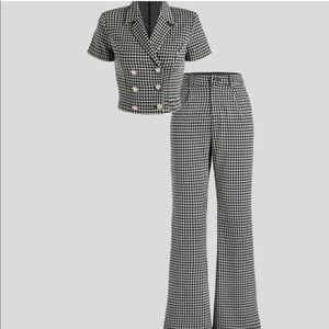 Cider - Lady Houndstooth Set *NEW WITH TAGS*